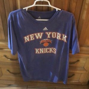 Classic Adidas New York knicks t shirt